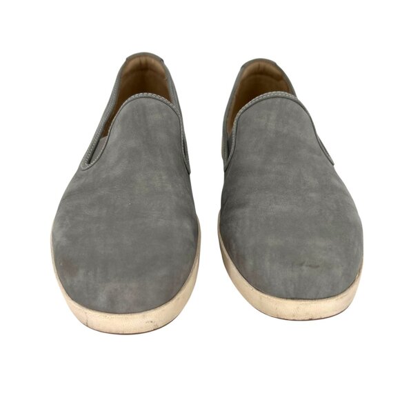 ABEO Ayla Encore Slip-On Gray Leather Casual Shoes Neutral Support Comfort Size - Picture 6 of 9